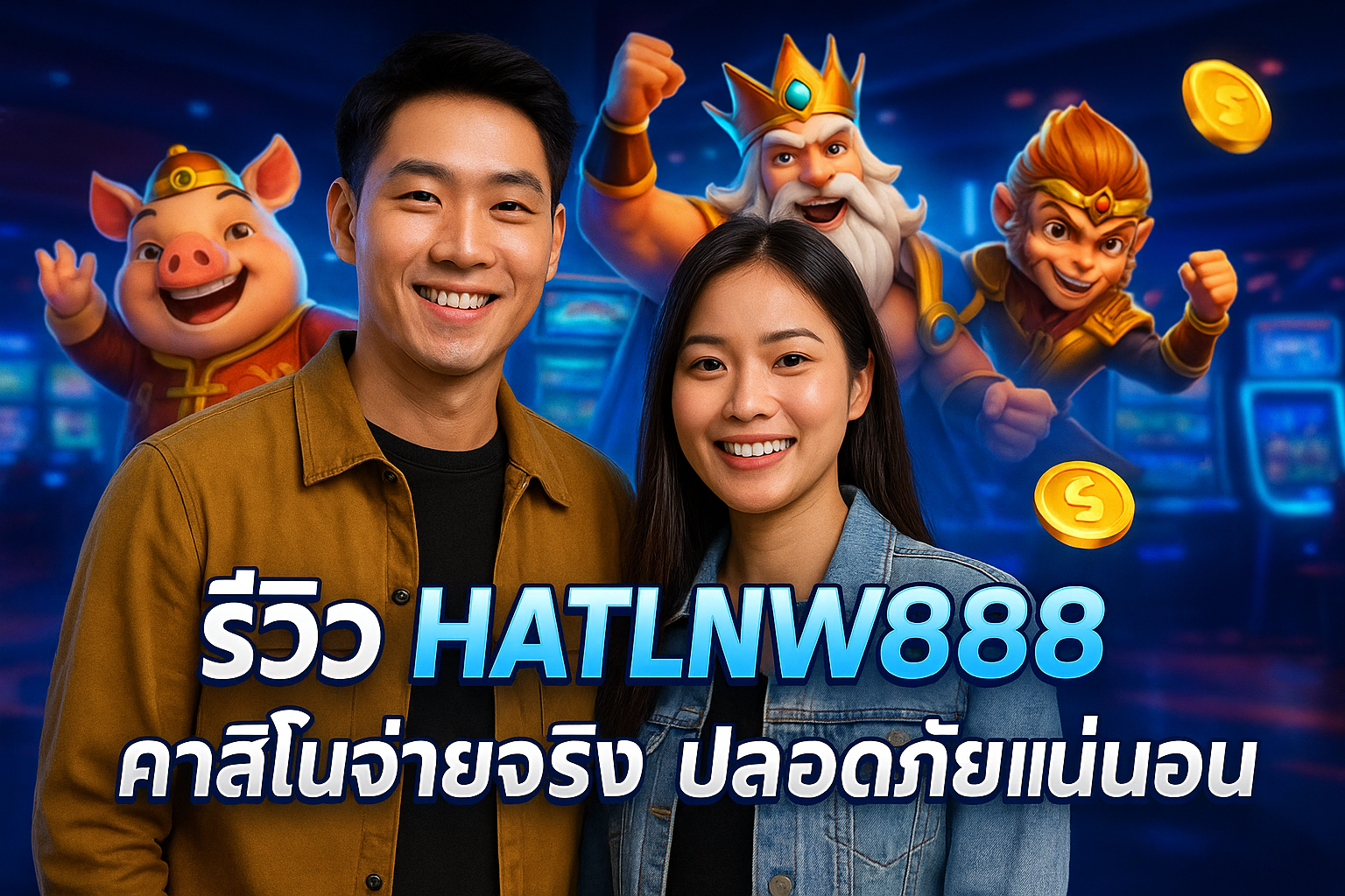 รีวิว HATLNW888 คาสิโนจ่ายจริง ปลอดภัยแน่นอน