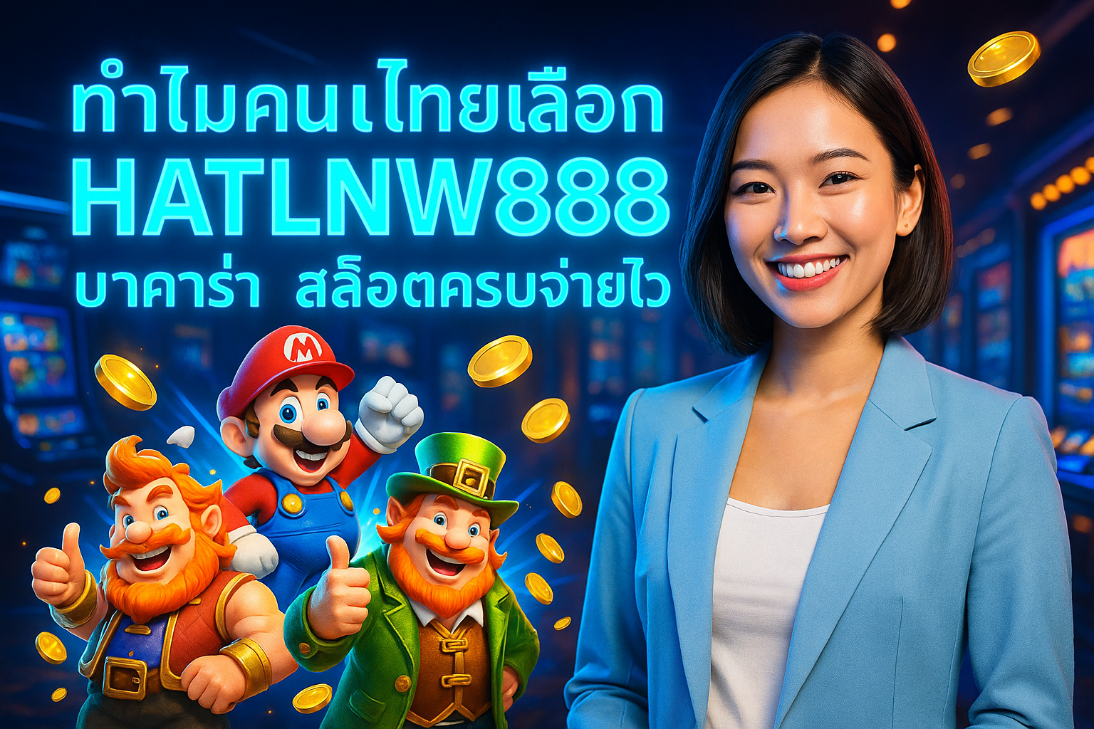 ทำไมคนไทยเลือก HATLNW888 – บาคาร่า สล็อตครบจ่ายไว