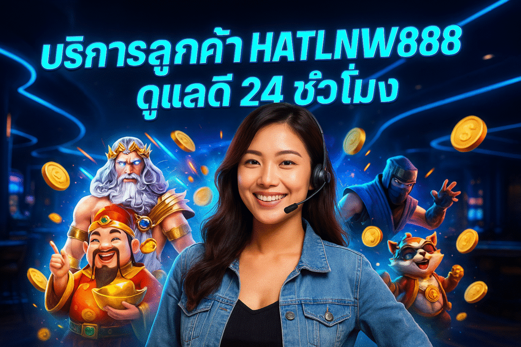 บริการลูกค้า HATLNW888 – ดูแลดี 24 ชั่วโมง