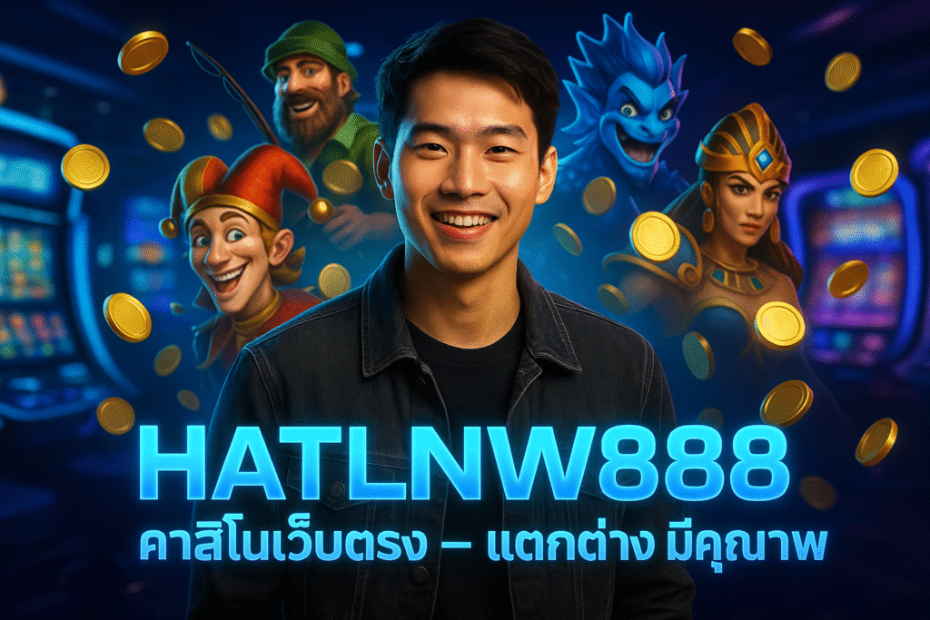 HATLNW888 คาสิโนเว็บตรง – แตกต่าง มีคุณภาพ