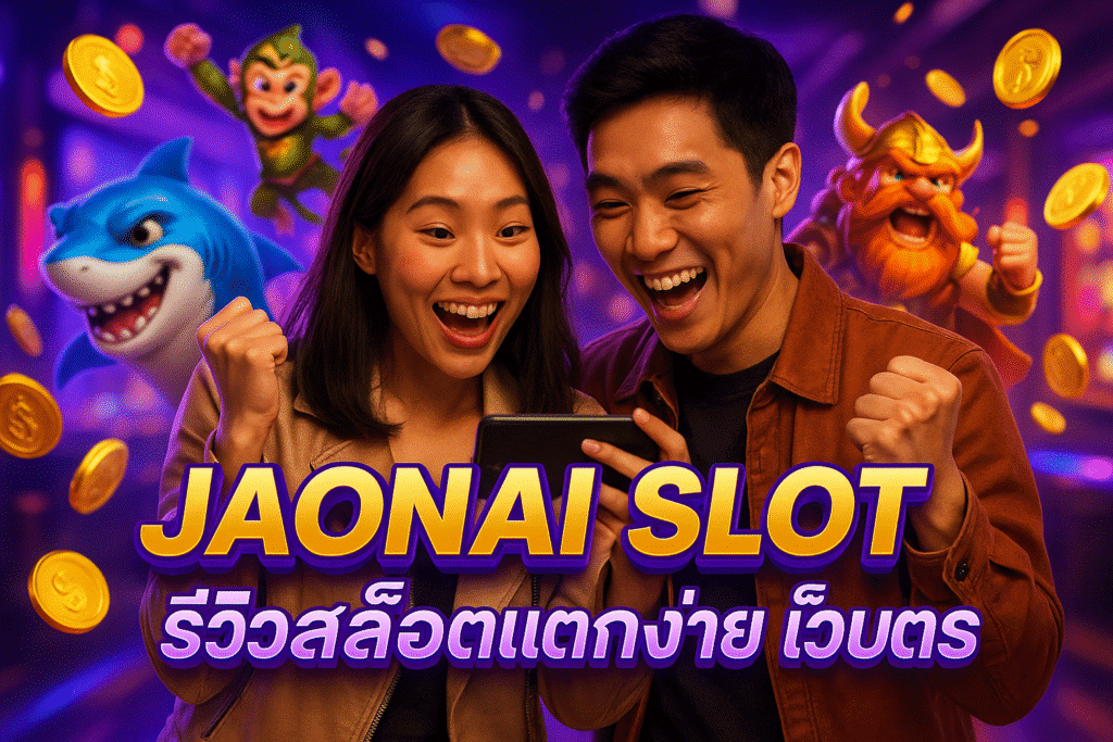 JAONAI SLOT รีวิวสล็อตแตกง่าย เว็บตรง