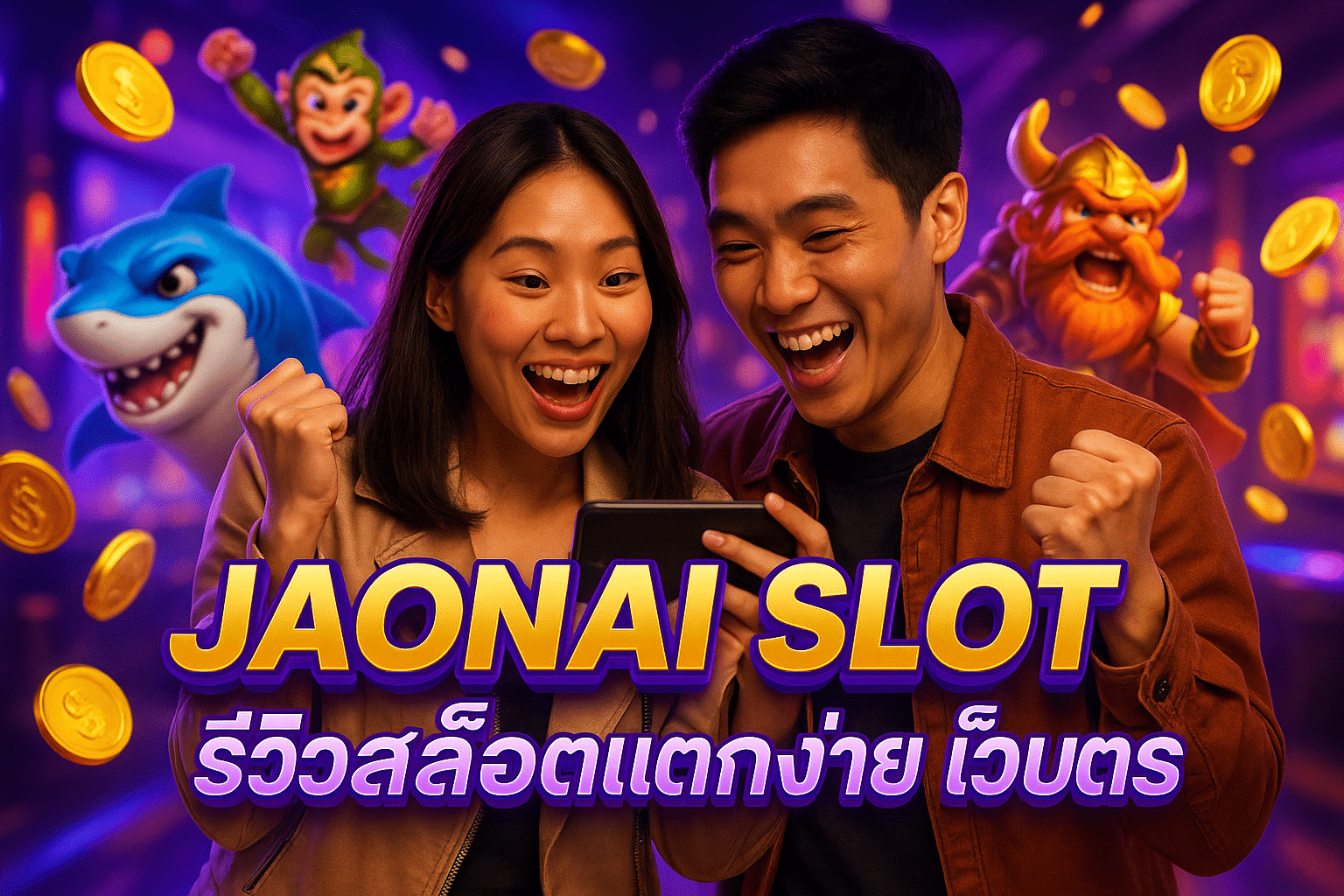 JAONAI SLOT รีวิวสล็อตแตกง่าย เว็บตรง